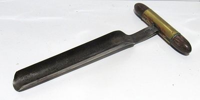 SIGNED ANTIQUE CHEESE TESTER.