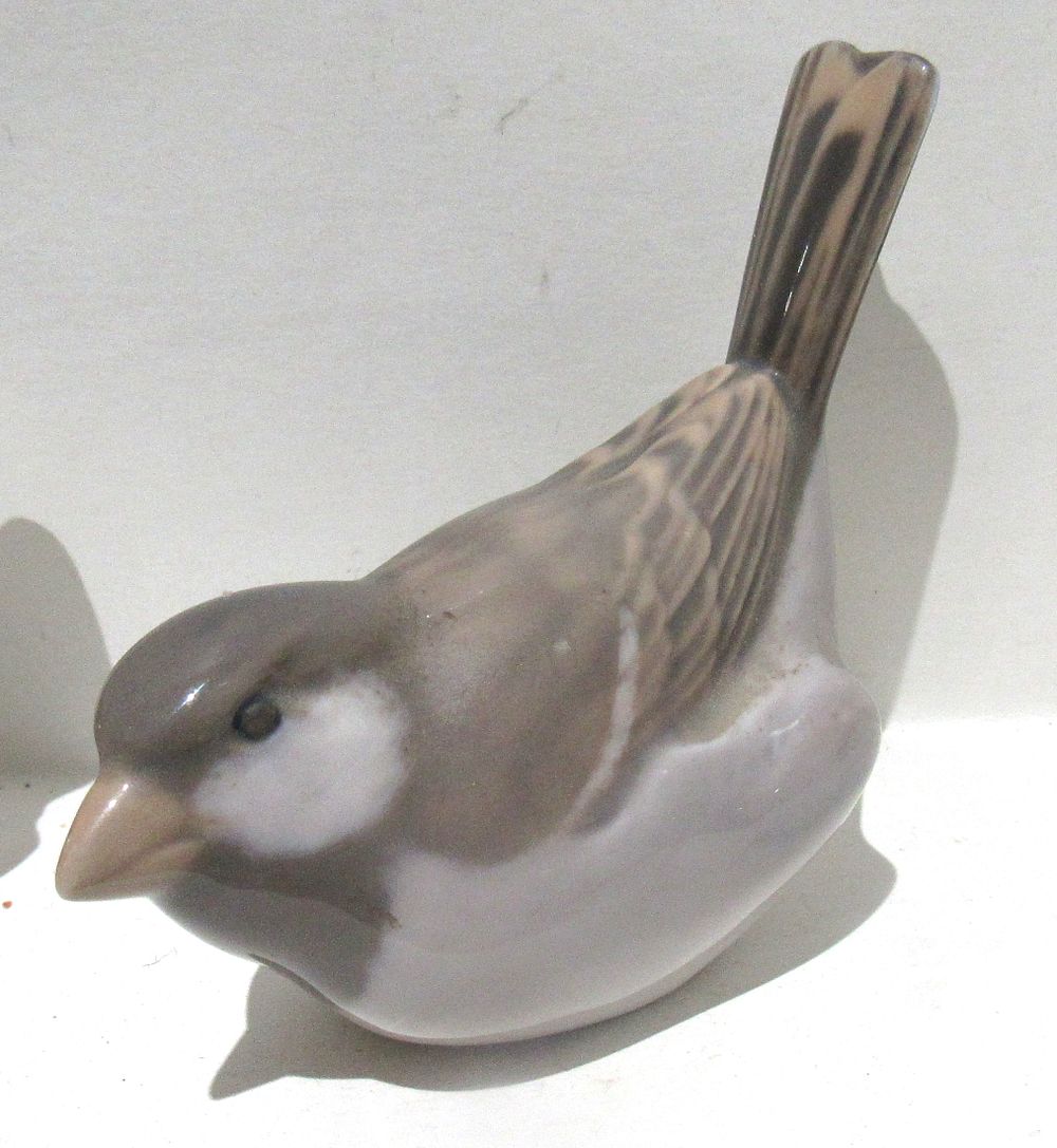 Lot 318: BUY-IT-NOW PRICE $20. ROYAL COPENHAGEN BIRD FIGURINE #1081