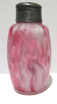 BUY-IT-NOW PRICE $25. VICTORIAN CRANBERY GLASS SHAKER.