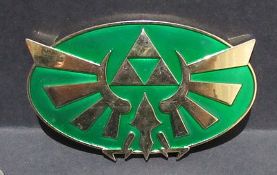 BUY-IT-NOW $10 ZELDA PRINCESS NINTENDO 2012 BELT BUCKLE
