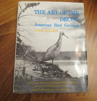 BUY-IT-NOW $15. HC DJ BOOK THE ART OF THE DECOY. 8 PAGE COLOR INSERT MISSING.
