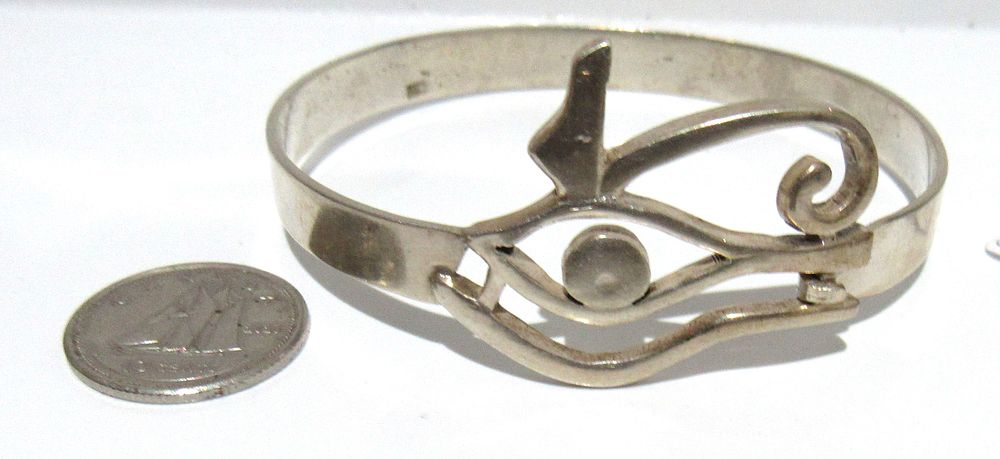 Lot 655: BUY-IT-NOW PRICE $45. .800 SILVER MCM BRACELET.