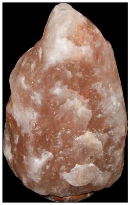 Large Himalayan Pink Rock Salt Lamp. A large decorative Himalayan rock salt lamp. The specimen 