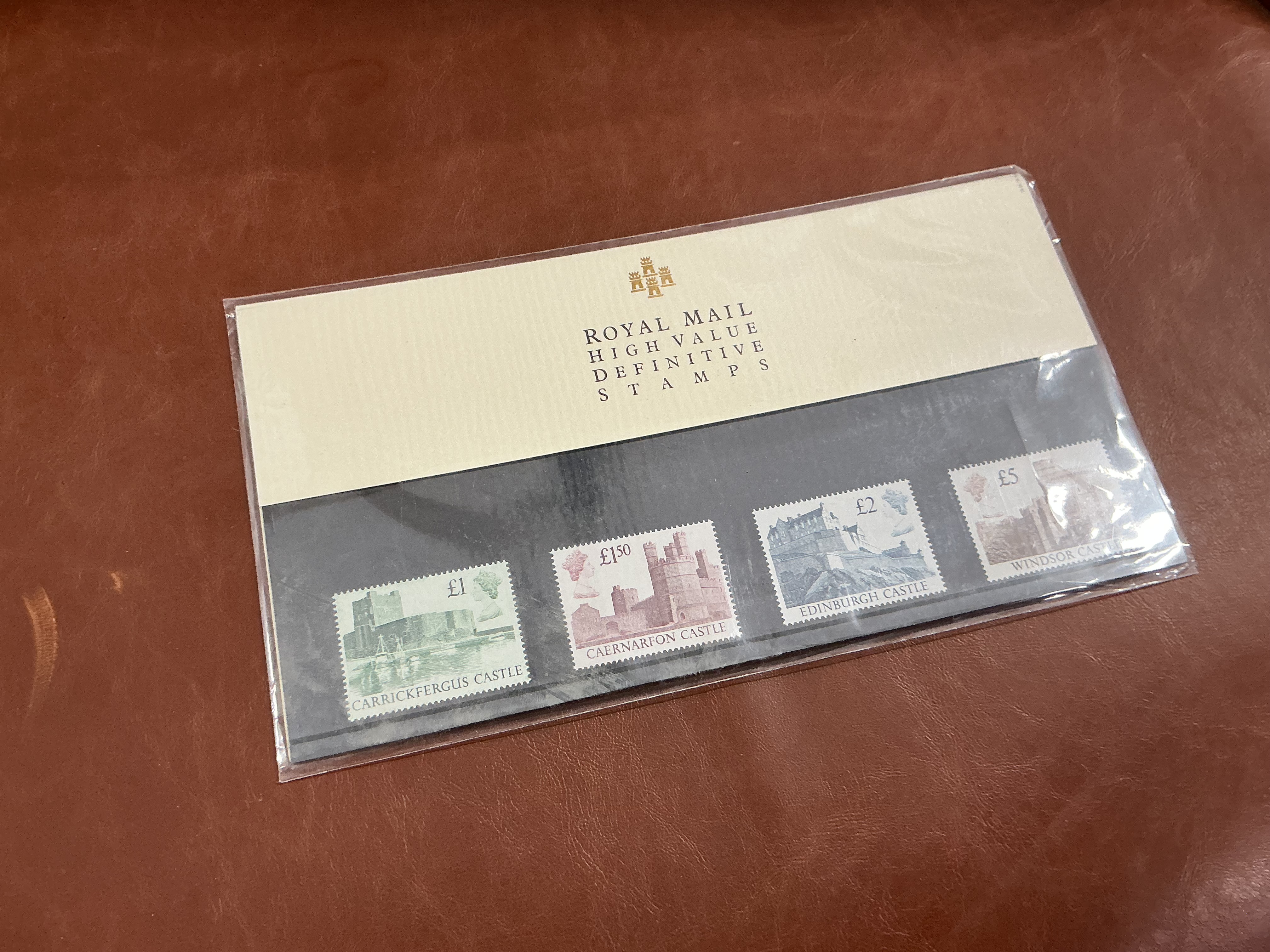 UK 1992 High Value Definitives Castles, SG 1611-1614, Mint