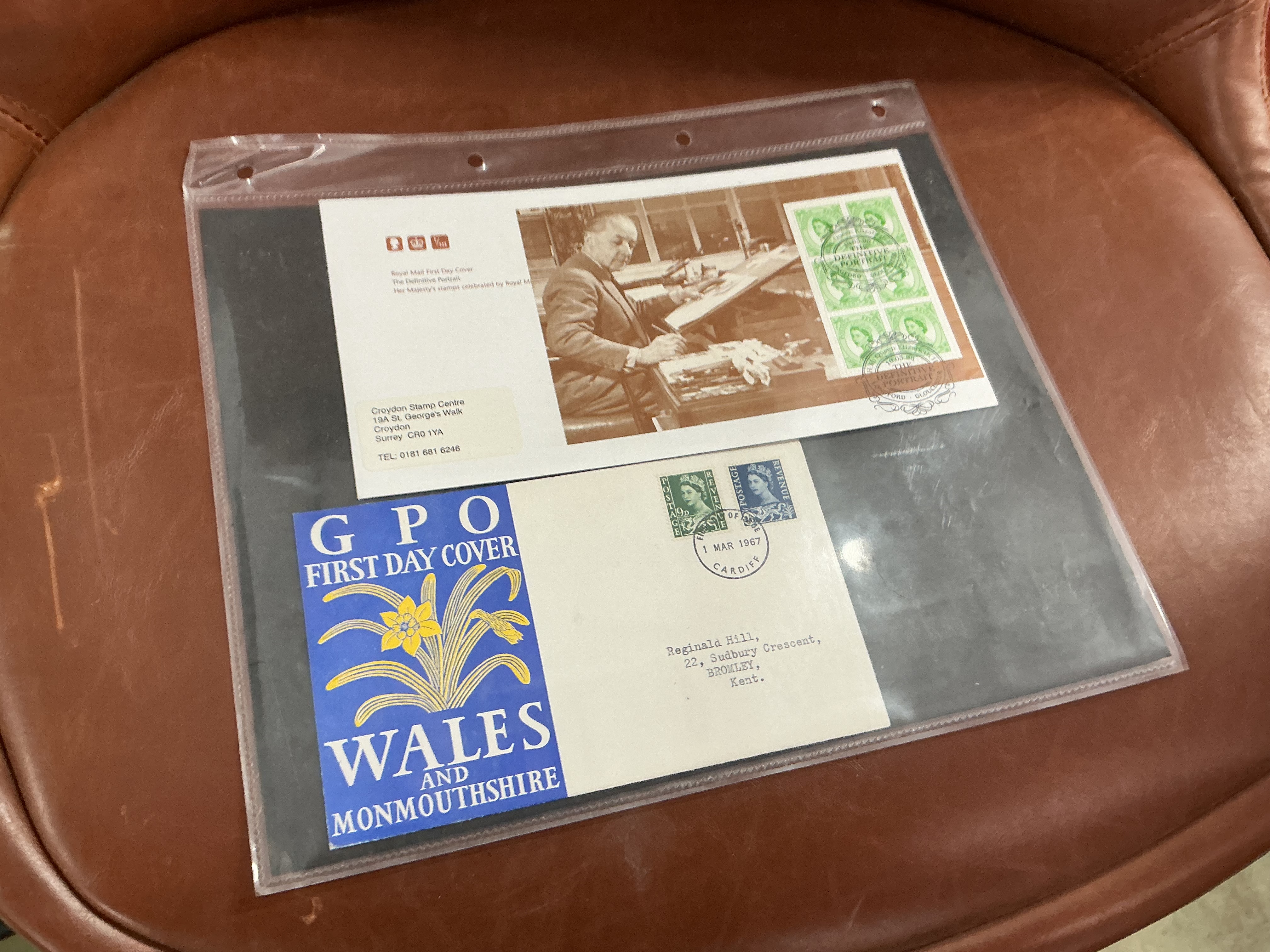 UK 1967 & 1997 Machin Definitive First Day Covers, Two Items