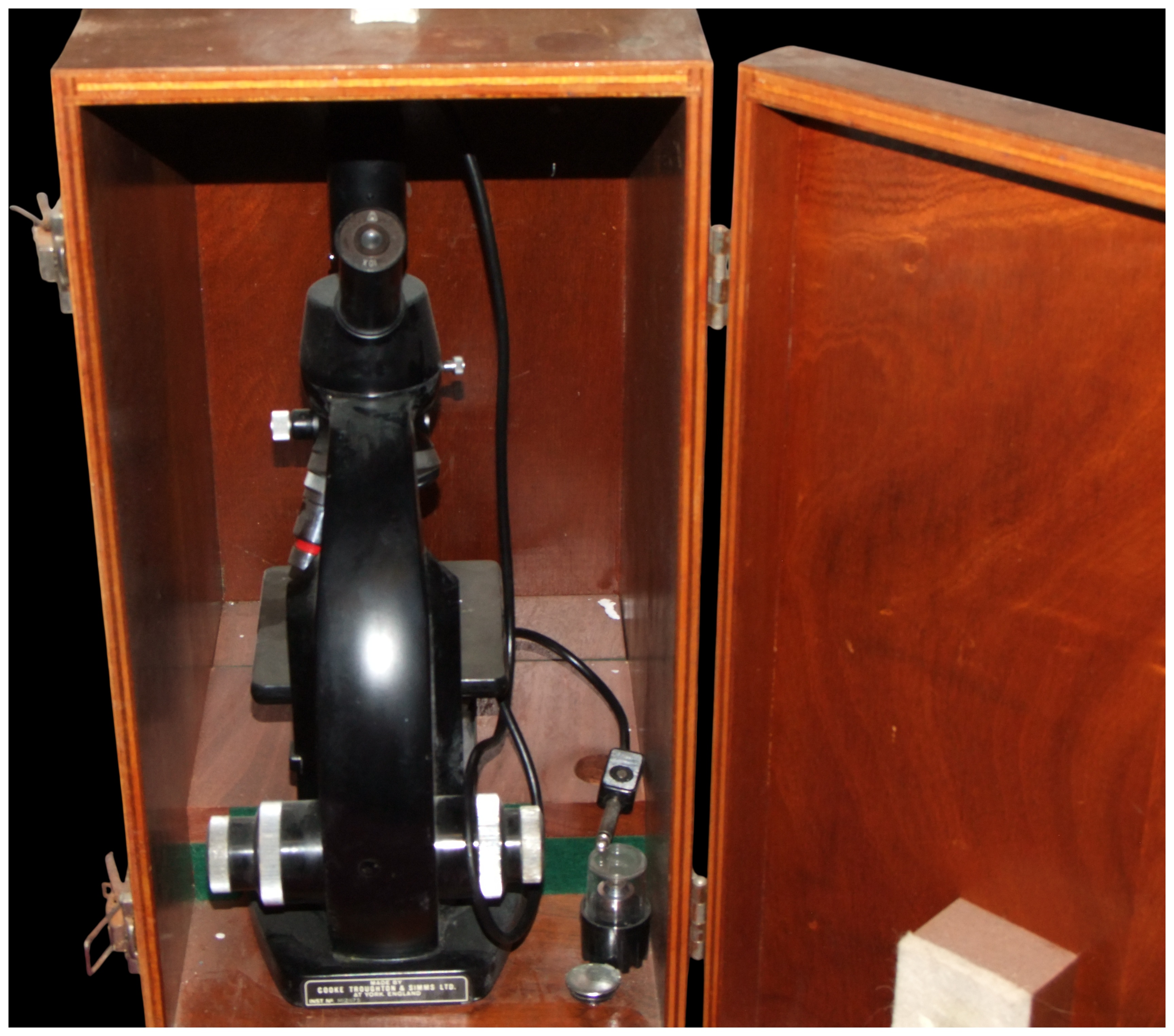 Cooke Troughton and Simms Monocular Microscope in Original Fitted Case