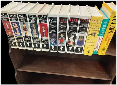 A Collection of Lyle and Miller's Antiques and Collectables Price Guides. A collection of 