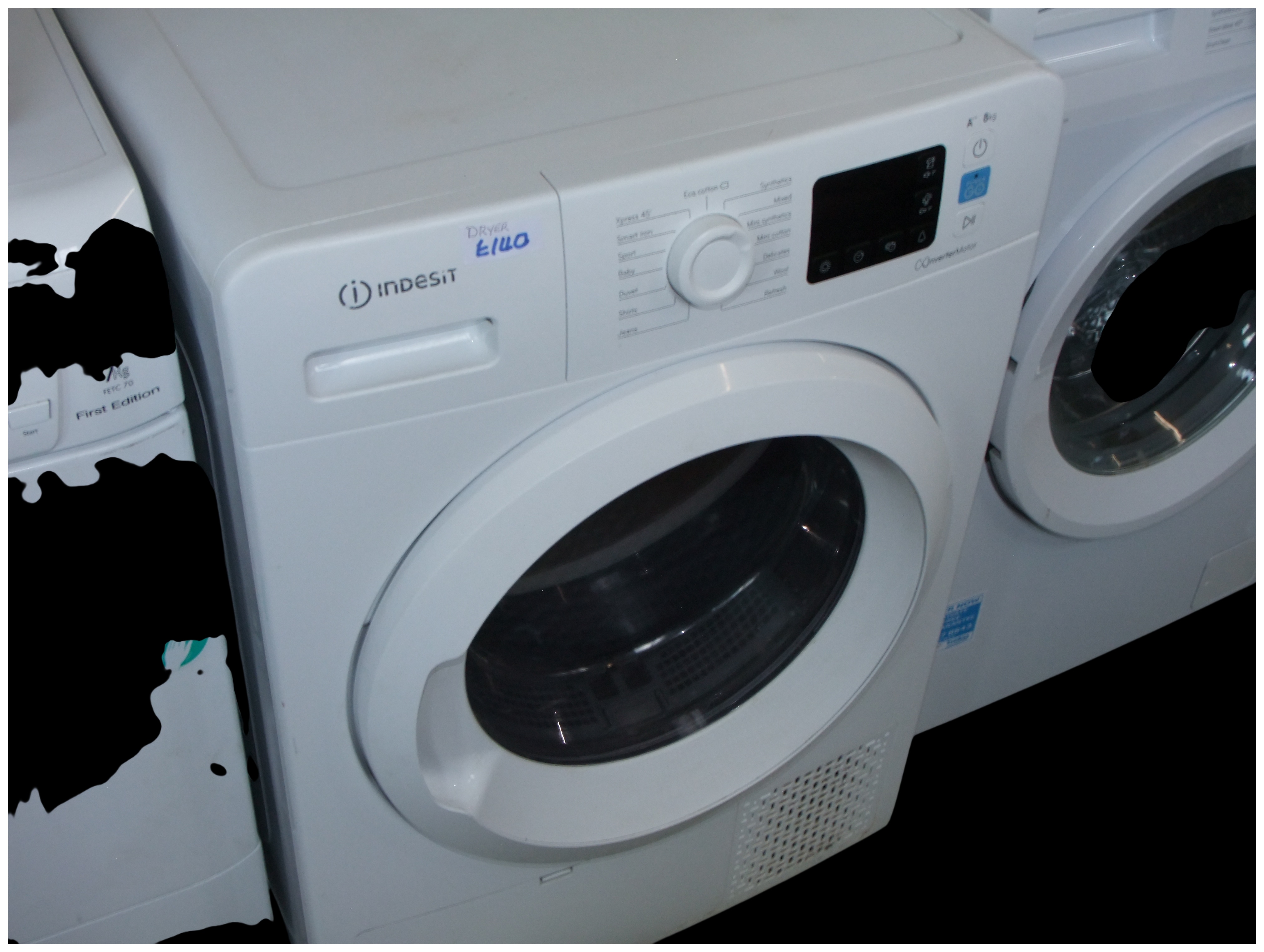 Indesit YT M11 82 RX IT 8kg A++ Freestanding Heat Pump Tumble Dryer