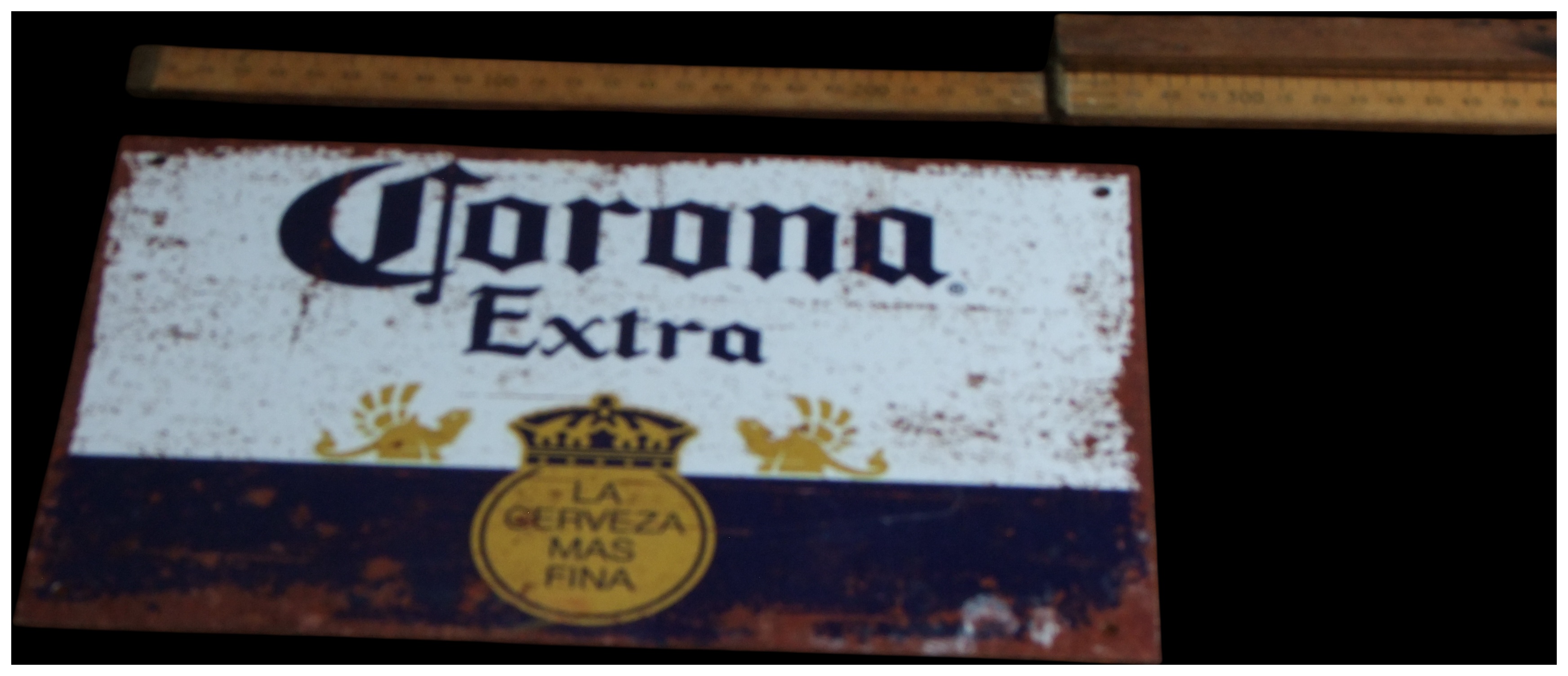 Corona Extra Beer Decorative Tin Plate Advertising Sign