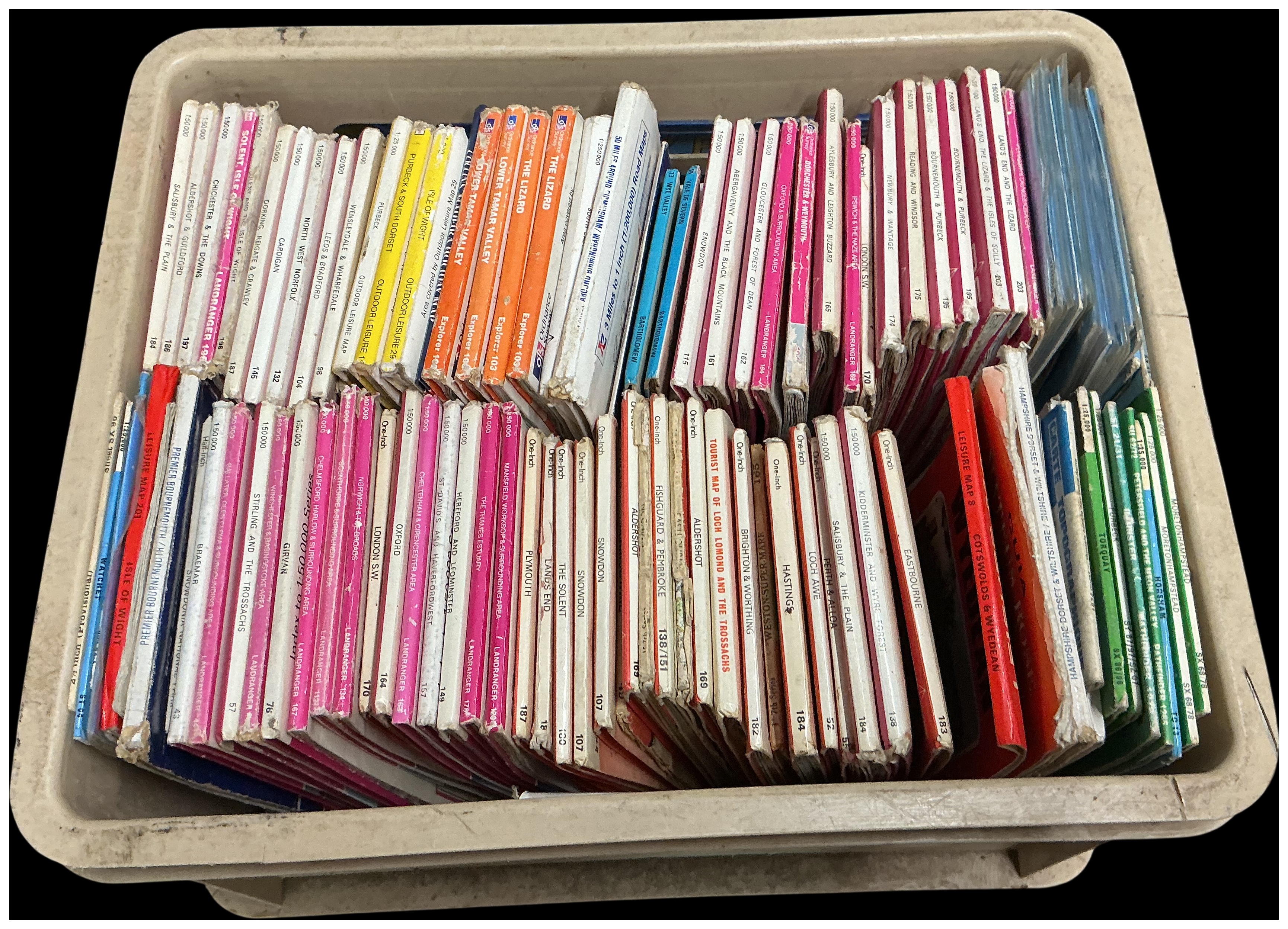A Large Collection of Vintage Ordnance Survey Maps