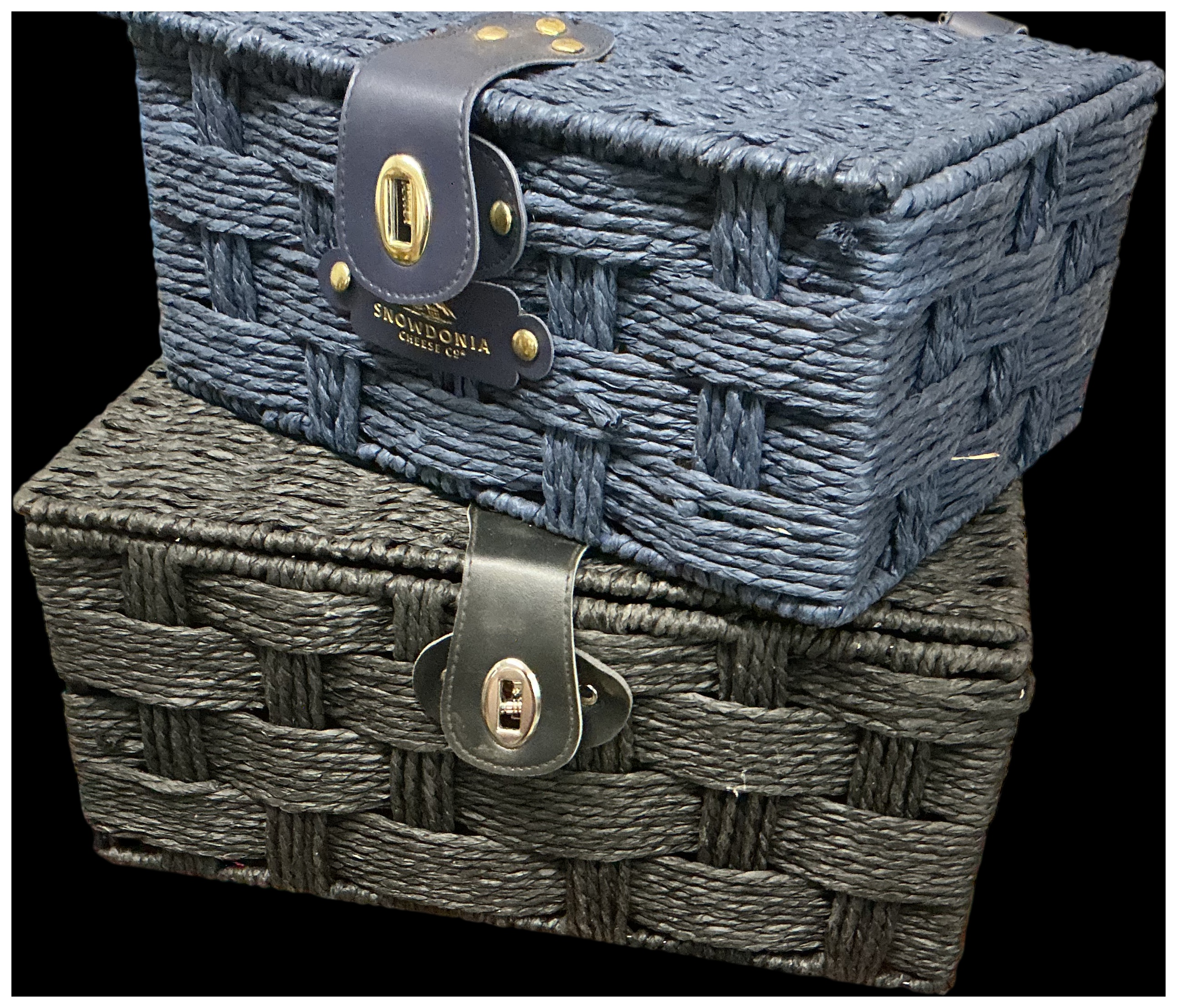 A Collection of Snowdonia Cheese Company and Other Woven Gift Hampers