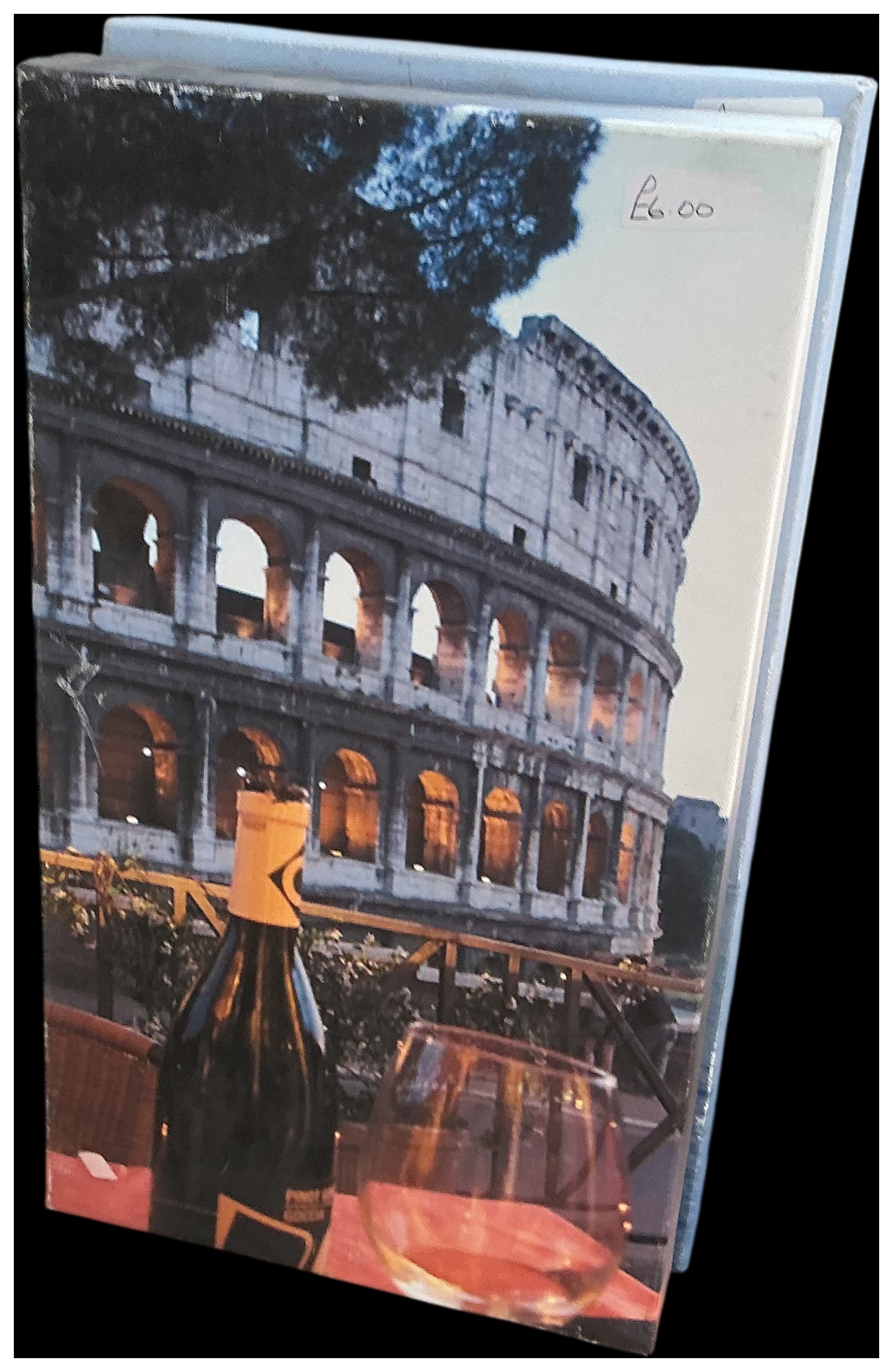 Decorative Book Storage Box featuring the Roman Colosseum at Night