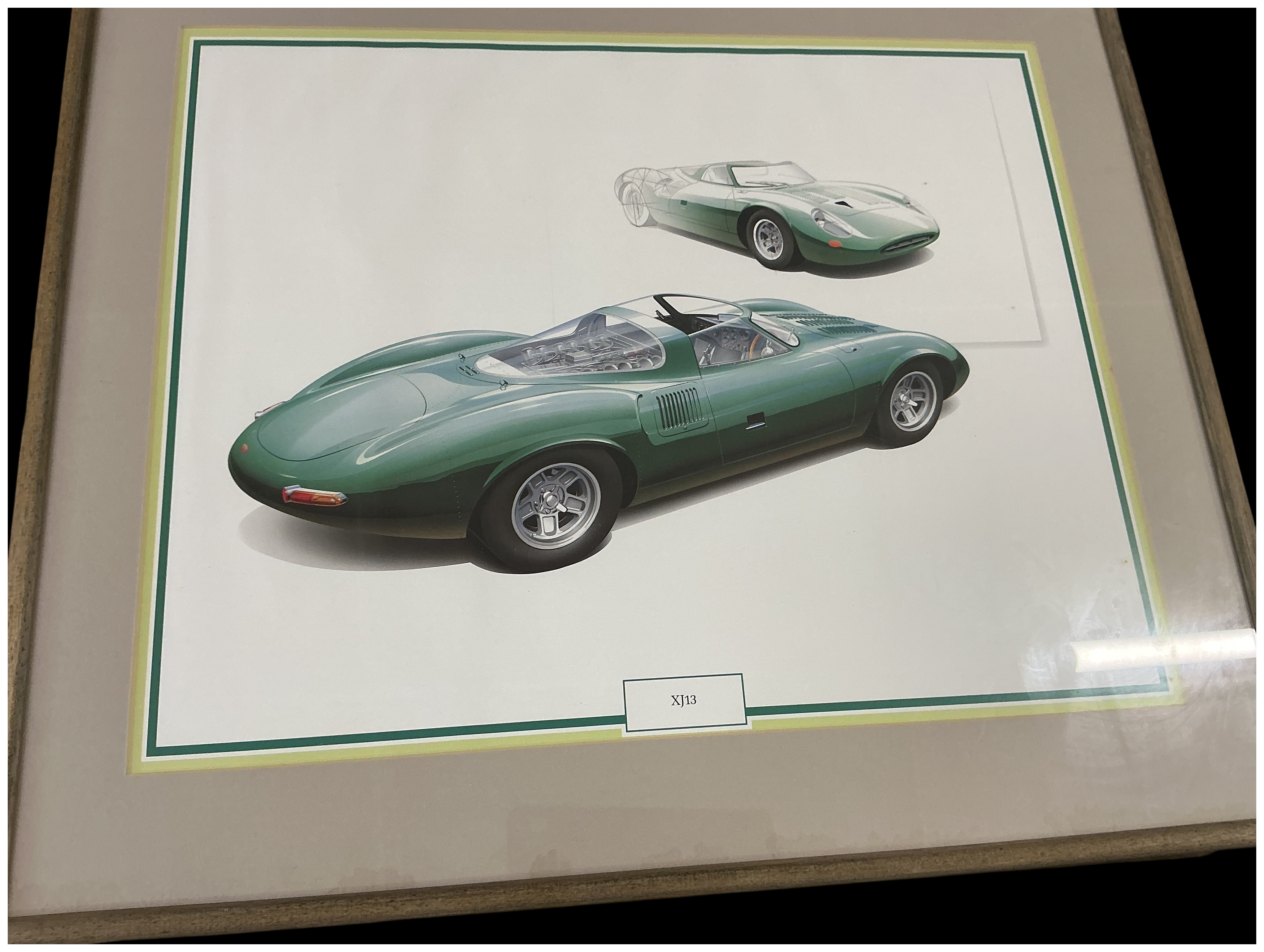 British School, 20th Century, 'Jaguar XJ13'