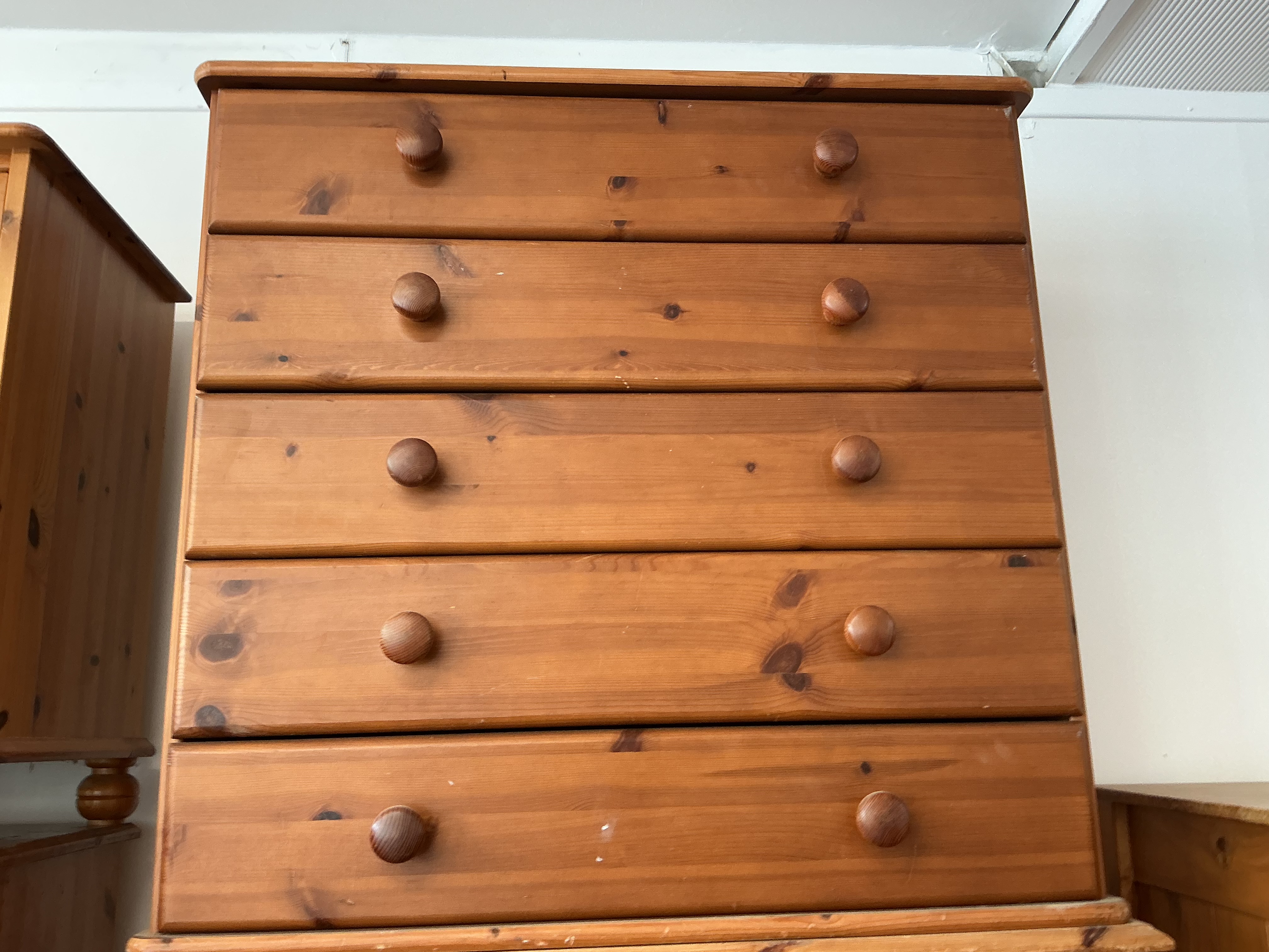 A Collection of Pine Chests of Drawers