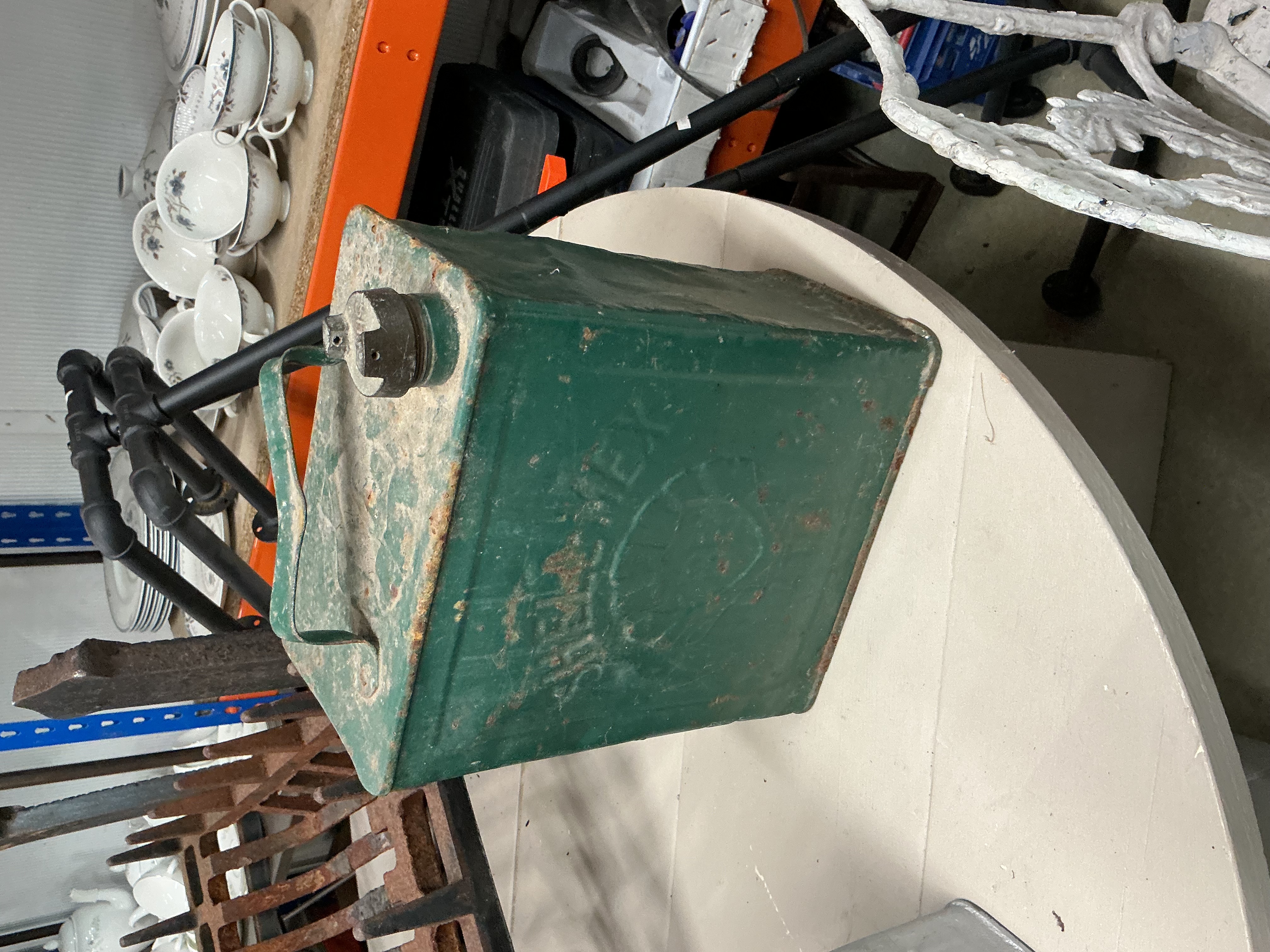 A Vintage Shell-Mex Two Gallon Petrol Can
