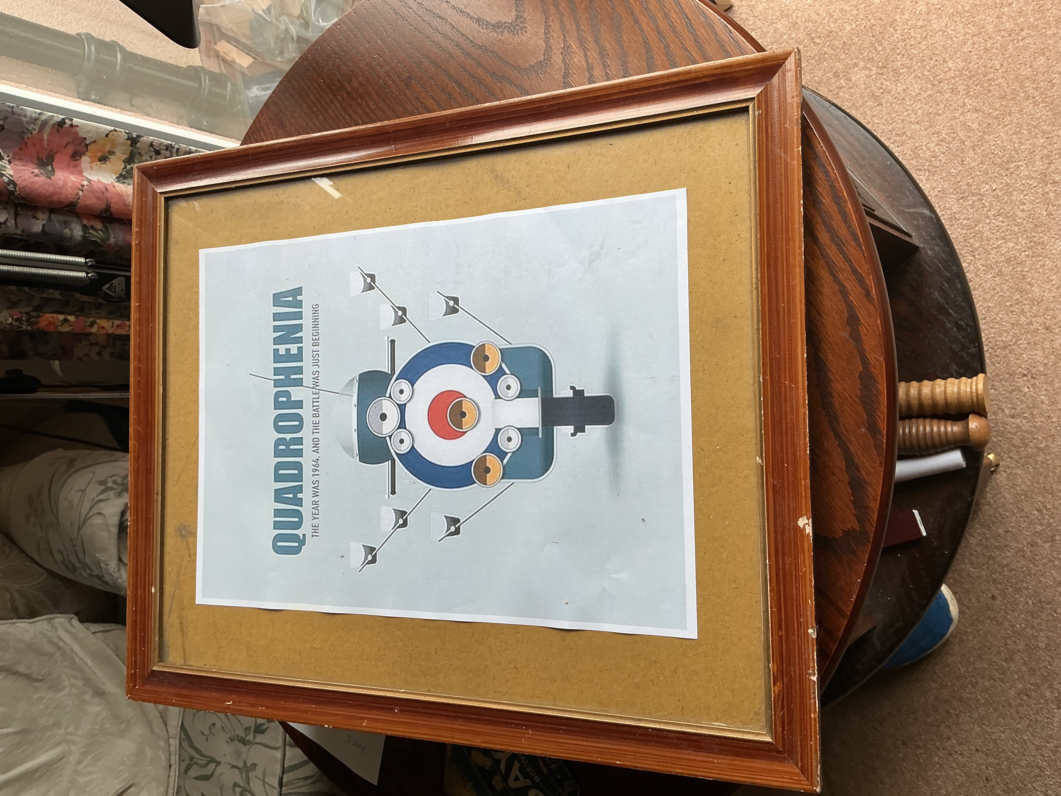 A Framed Quadrophenia Alternative Movie Poster Art Print