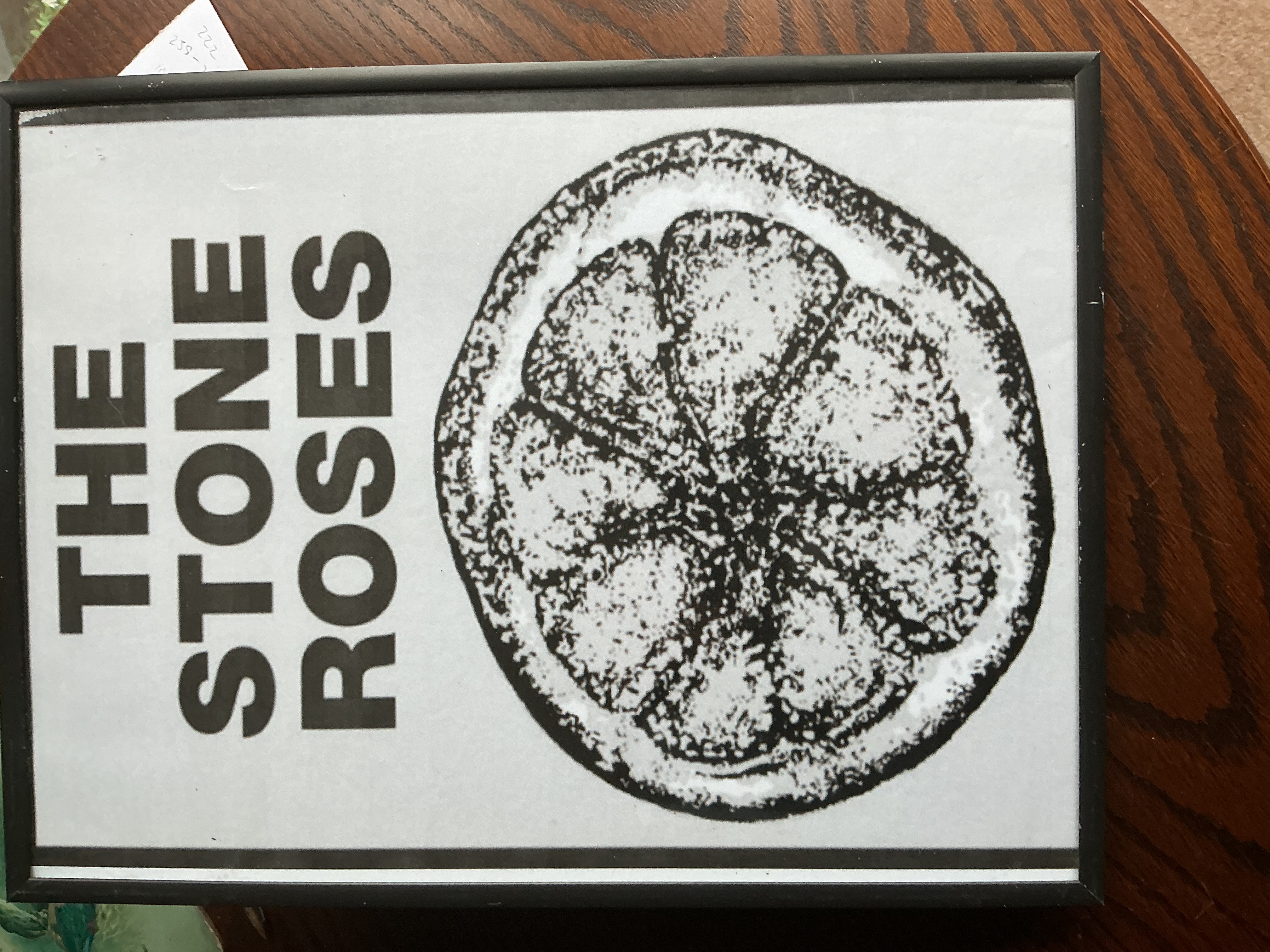 A Framed The Stone Roses Iconic Lemon Graphic Art Print