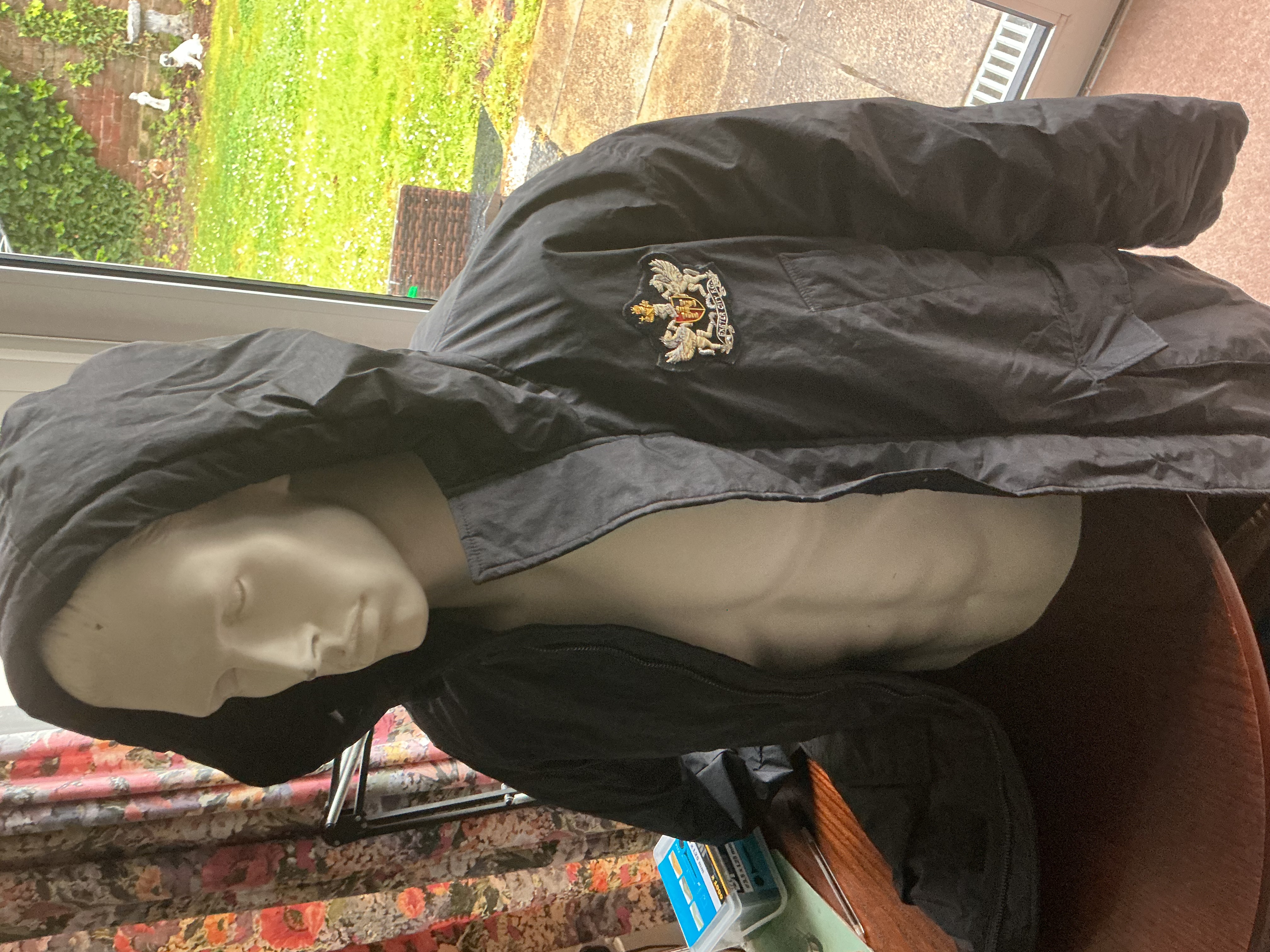 XLarge, Exeter City Football Club Official Padded Hooded Jacket