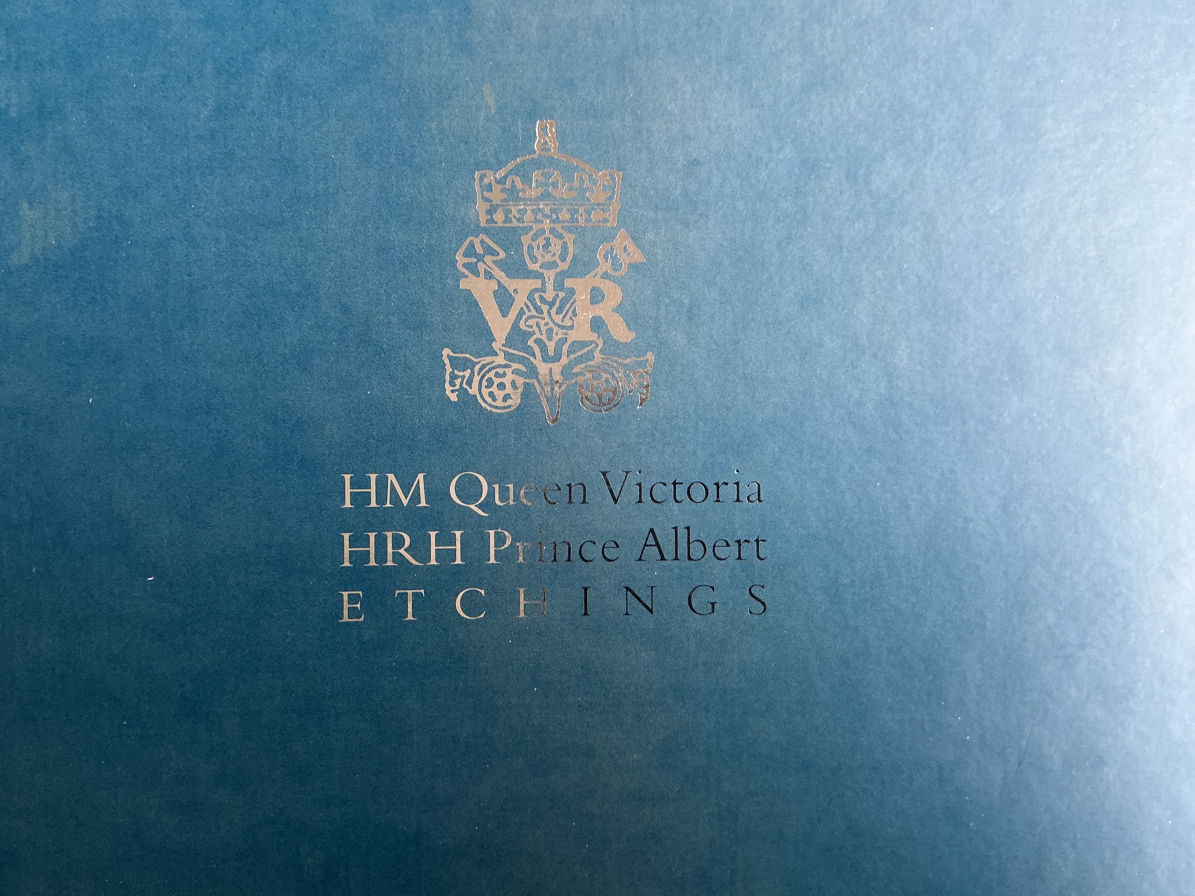 HM Queen Victoria and HRH Prince Albert, A Set of Framed Facsimile Etchings