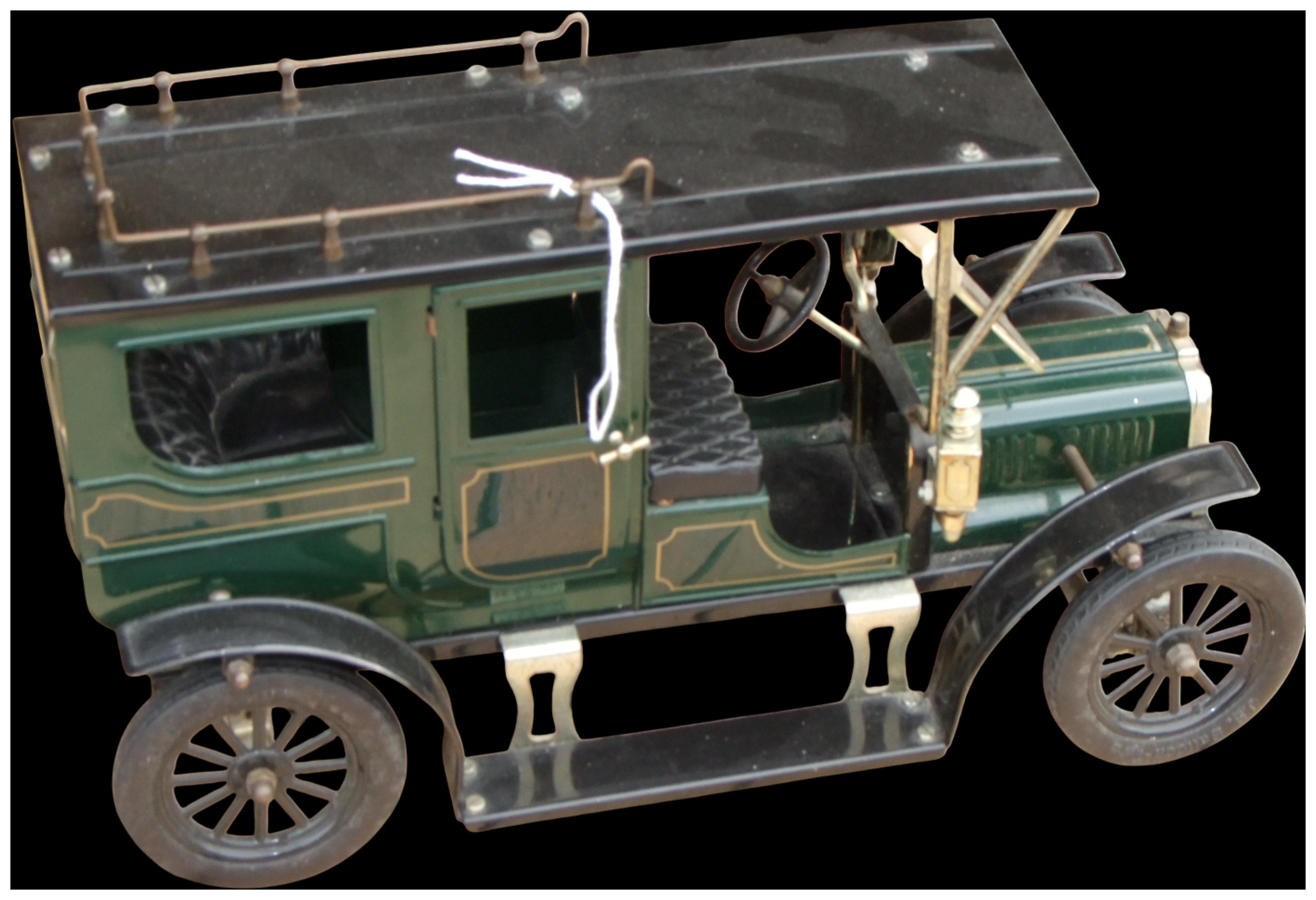 No reserve. Large J.P.B.M. Paris Tinplate Landaulet Limousine