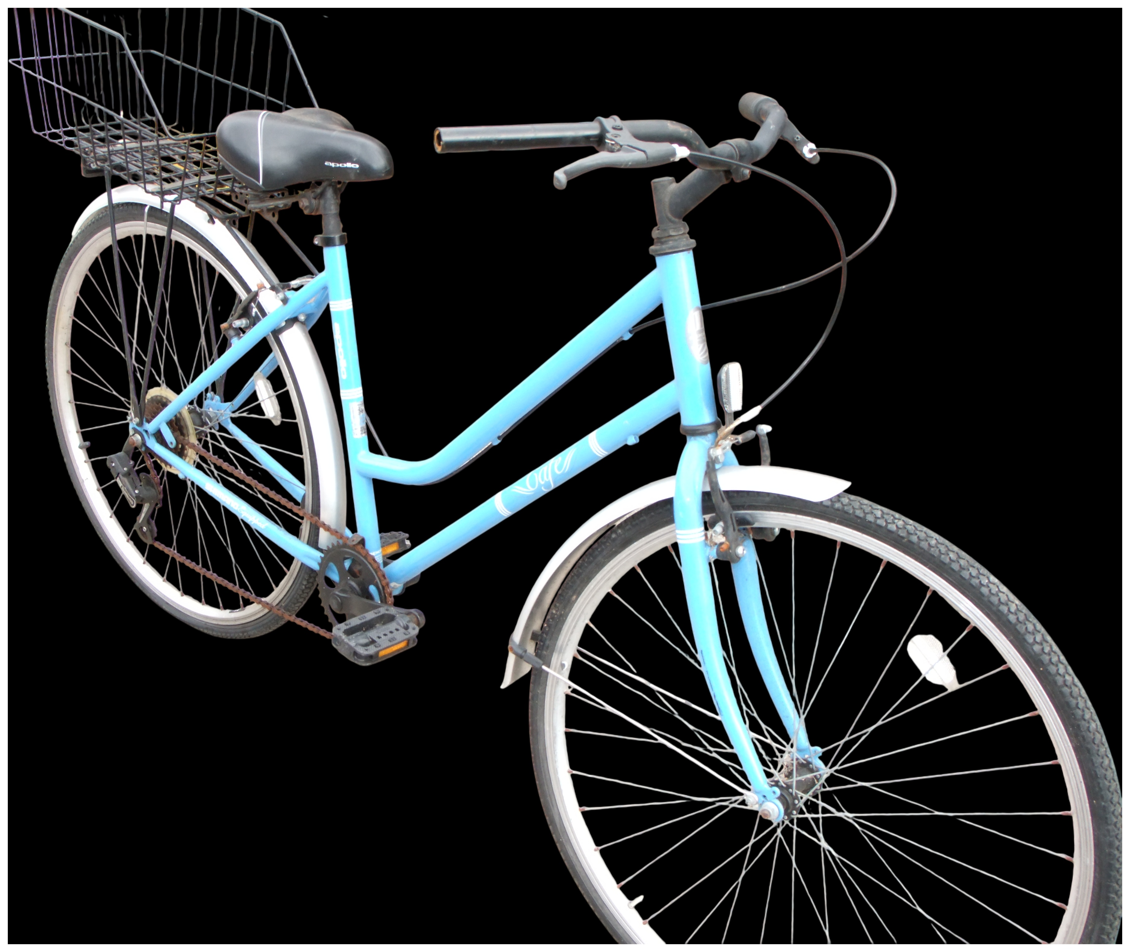 No reserve. Apollo Cafe Ladies Step-Through City Bicycle