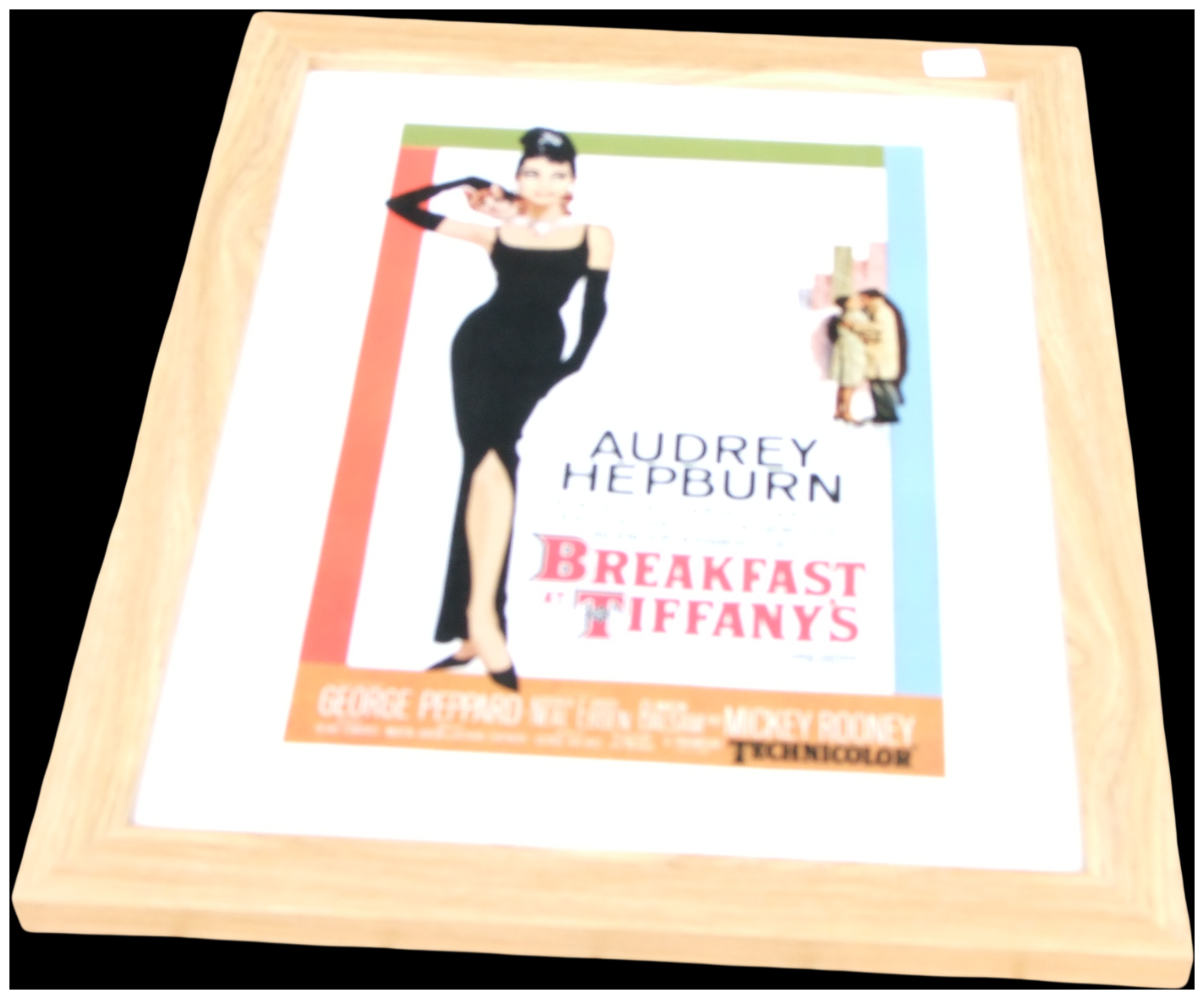 Framed Breakfast at Tiffanys Movie Poster Print
