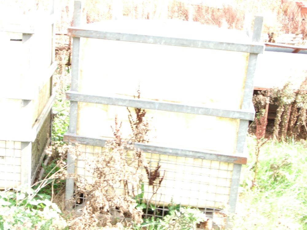Lot 109: Industrial Composite Intermediate Bulk Container with Galvanised Steel Frame