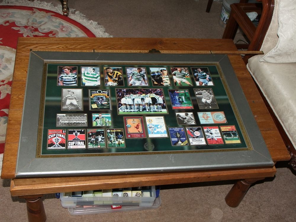 Lot 57: Framed Celtic Football Club Kings of Celtic Park Commemorative Collage