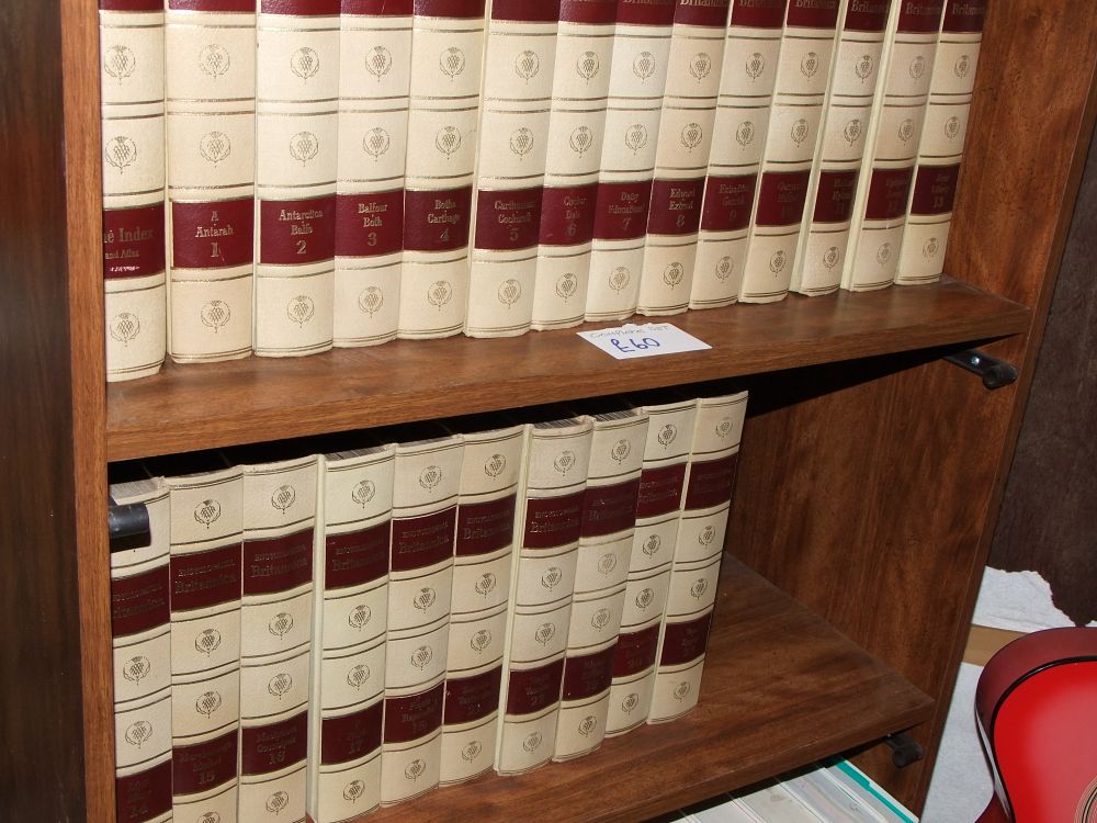 Lot 30: Encyclopaedia Britannica. Encyclopaedia Britannica, Inc., circa 1960. A Multi-Volume Set.