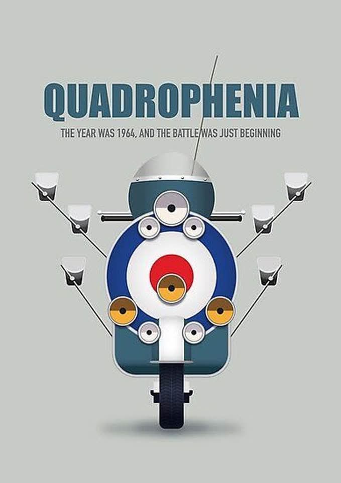 Lot 119: Quadrophenia Alternative Movie Poster Print
A3 poster. £3 postage most uk postcodes. No reserve.
