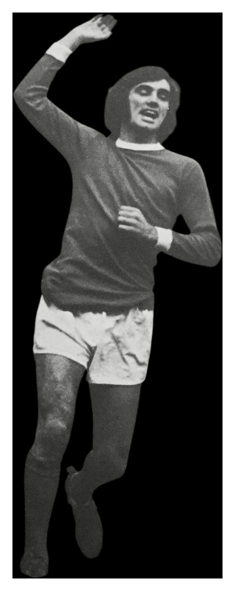 Lot 121: Football Memorabilia Featuring George Best. A3 poster. £3 postage most uk postcodes.
No reserve.