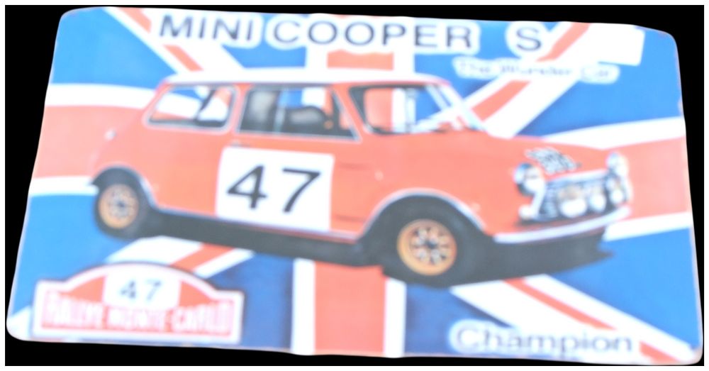 Lot 183: No reserve. Mini Cooper S Rallye Monte-Carlo Decorative Wall Sign