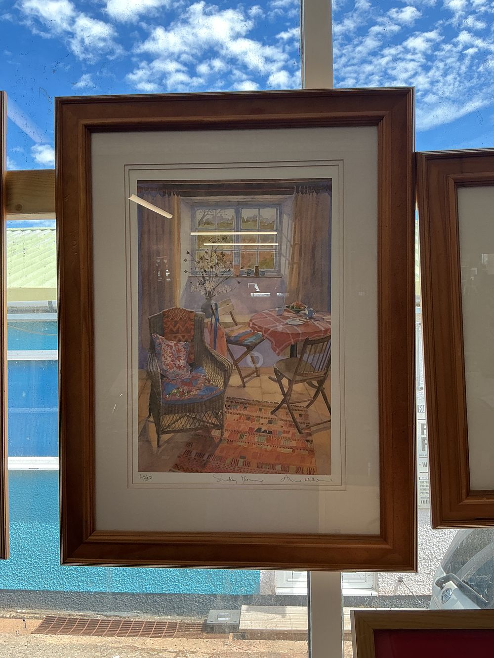 Lot 327: Shirley Markham, Domestic Interior, Limited Edition Colour Print