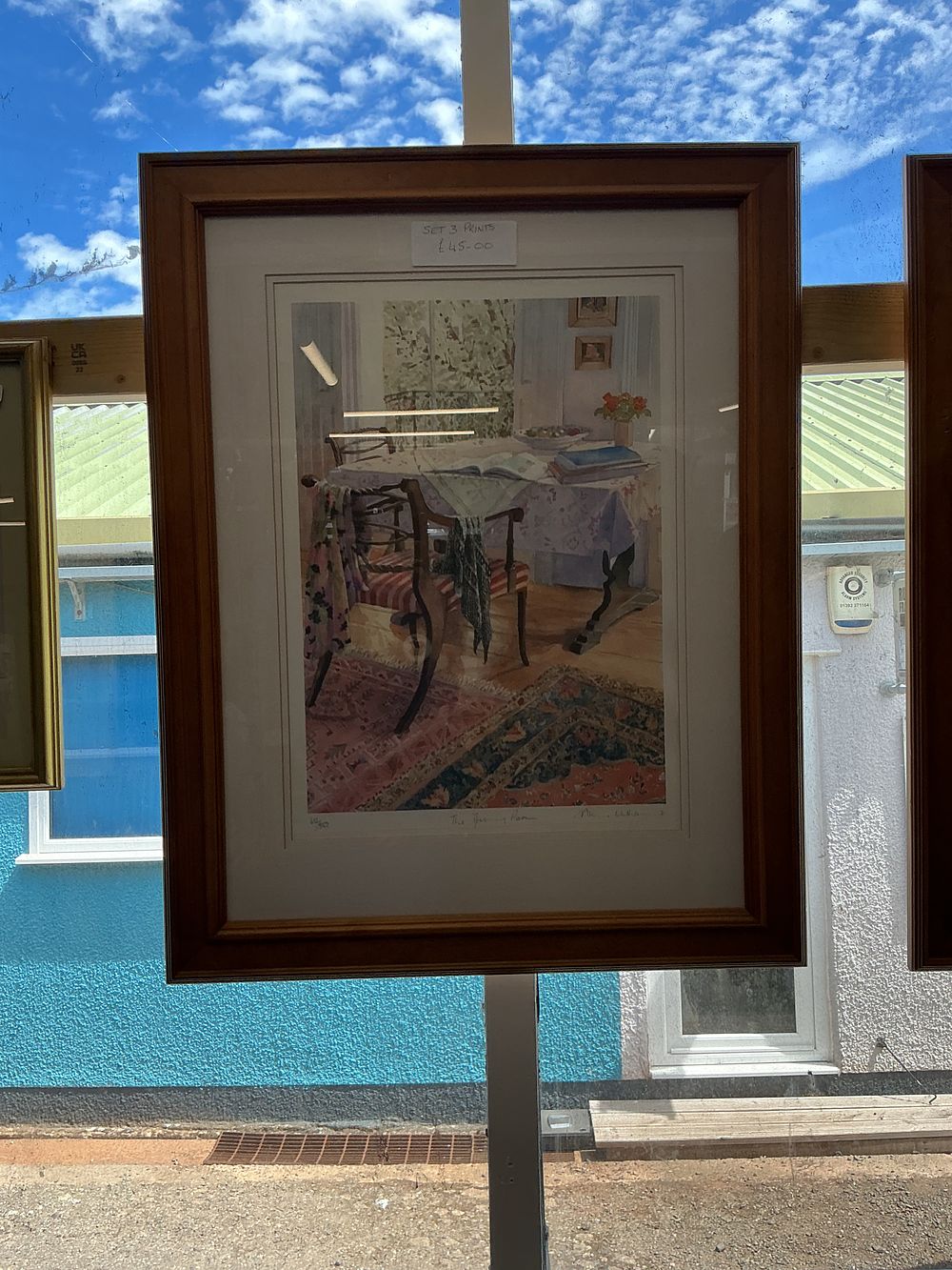 Lot 328: Attributed to Annie Williams (British, b. 1942), The Morning Room, Limited Edition Colour Print, 14/50