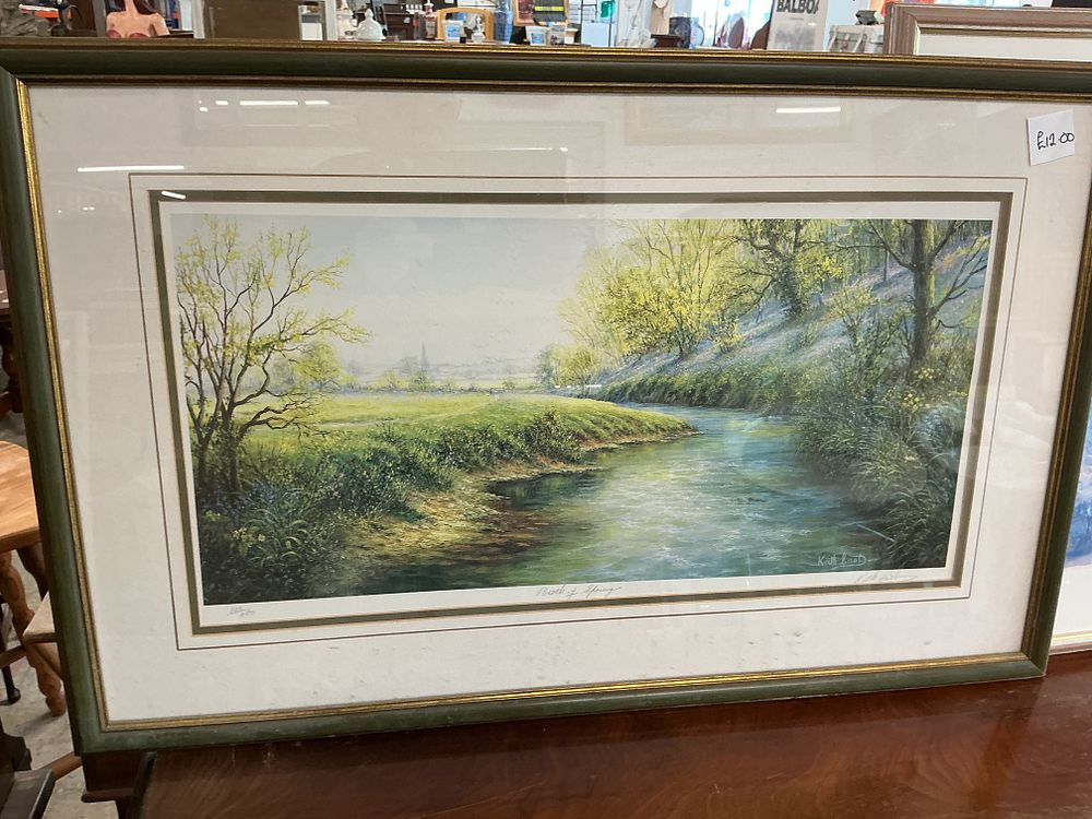 Lot 463: Keith Cast, Birth of Spring, Limited Edition Print 335/450
