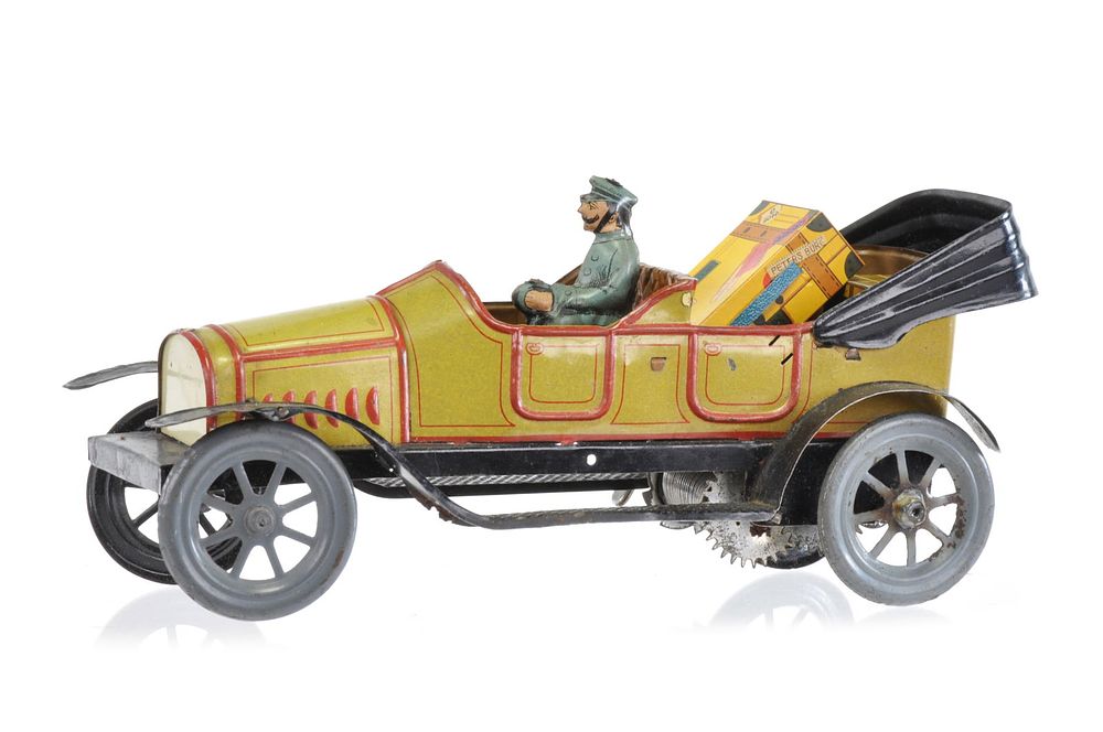 Lot 159: Fischer Tin Open Touring car with Driver, Germany
