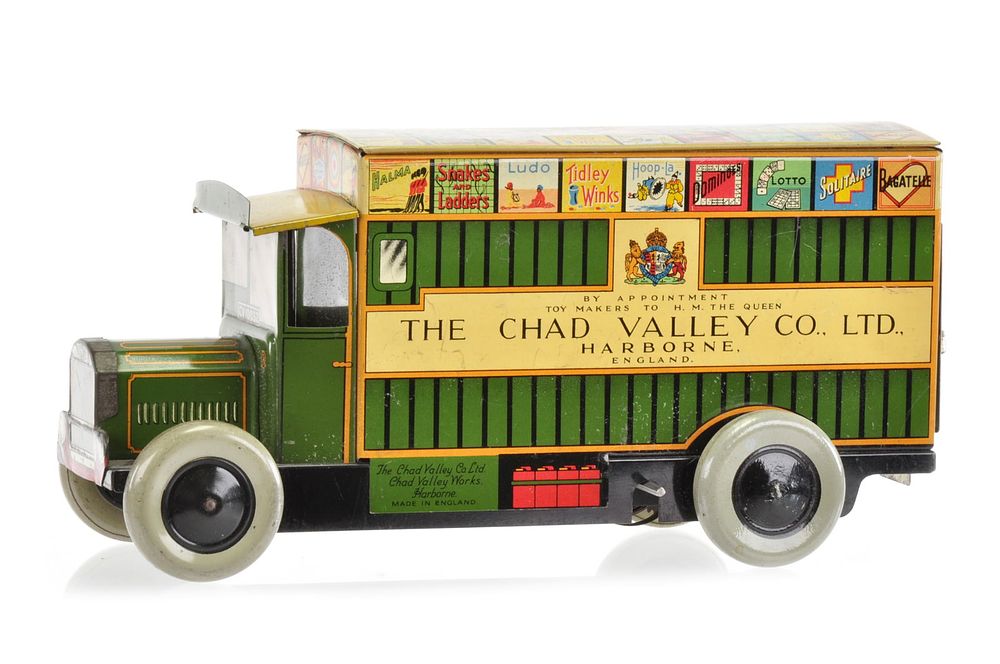 Lot 174: Chad Valley Biscuit Tin Bus CV10032