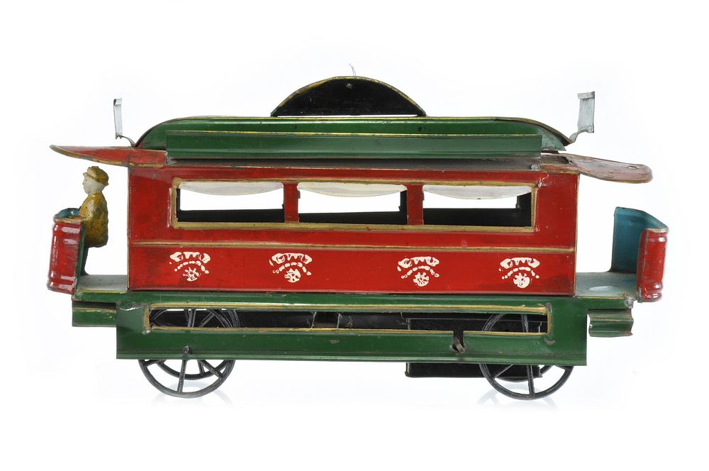 Lot 179: Early Streetcar Tin Windup, Possibly Rossignol