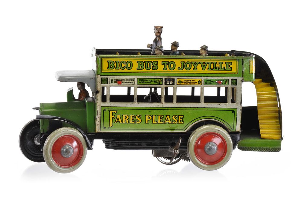 Lot 181: Distler Bico Bus Tin Windup, Germany