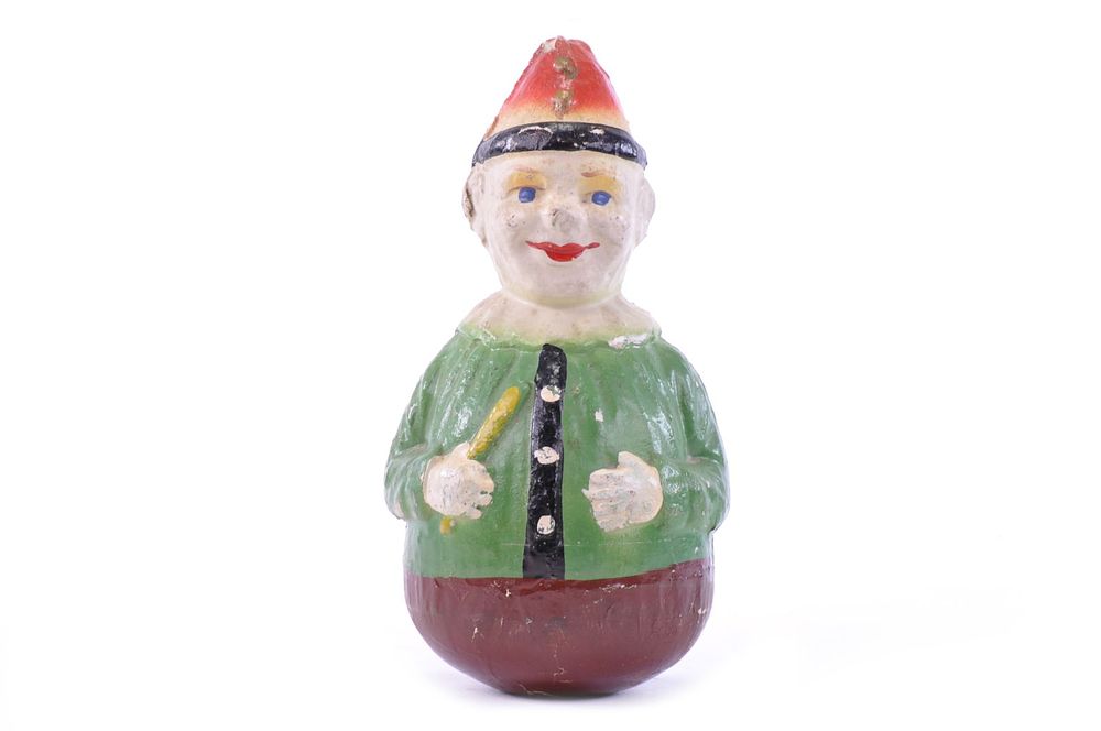 Lot 191: Rolly Dolly Schoenhut Clown Punch & Judy Type