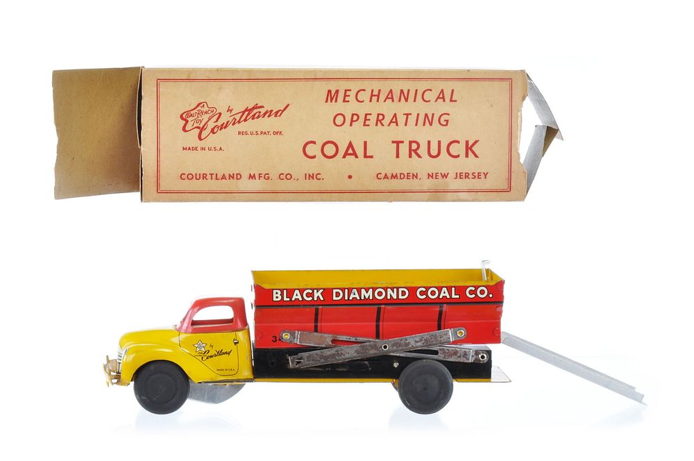 Lot 215: Courtland Black Diamond Coal Co. Truck in Steel