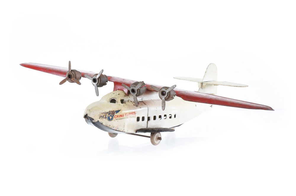 Lot 273: Pan Am China Clipper Plane by Wyandotte Steel