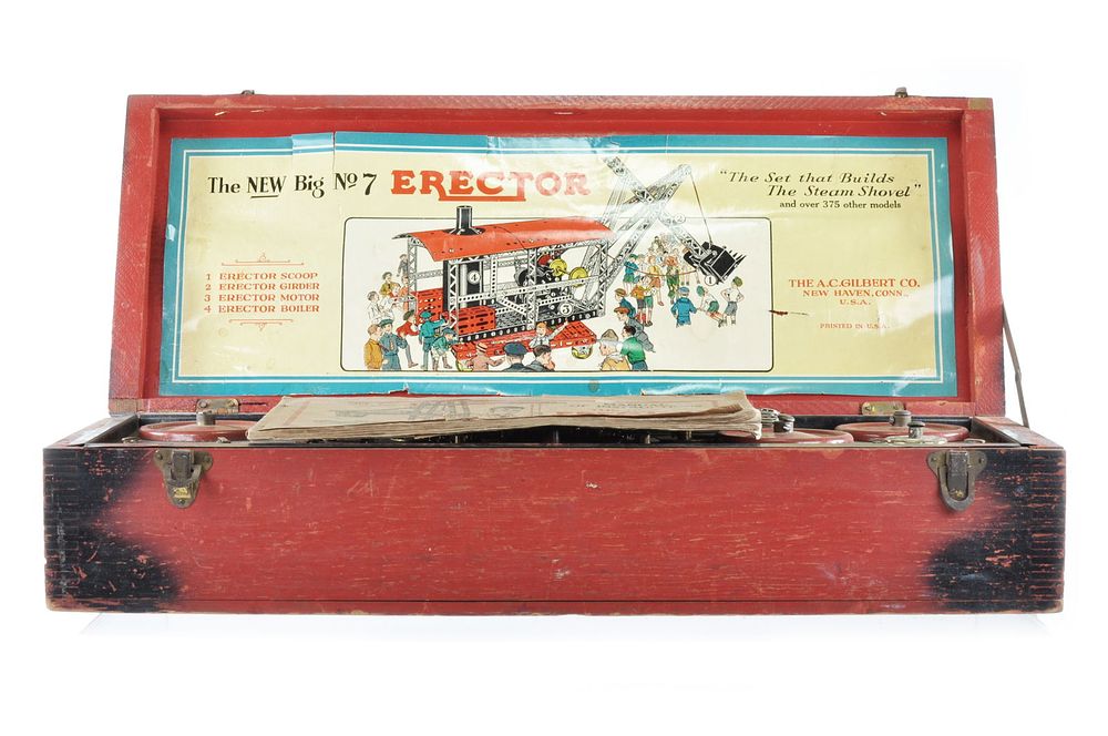 Lot 295: Erector Big Number 7 by A.C. Gilbert Co.