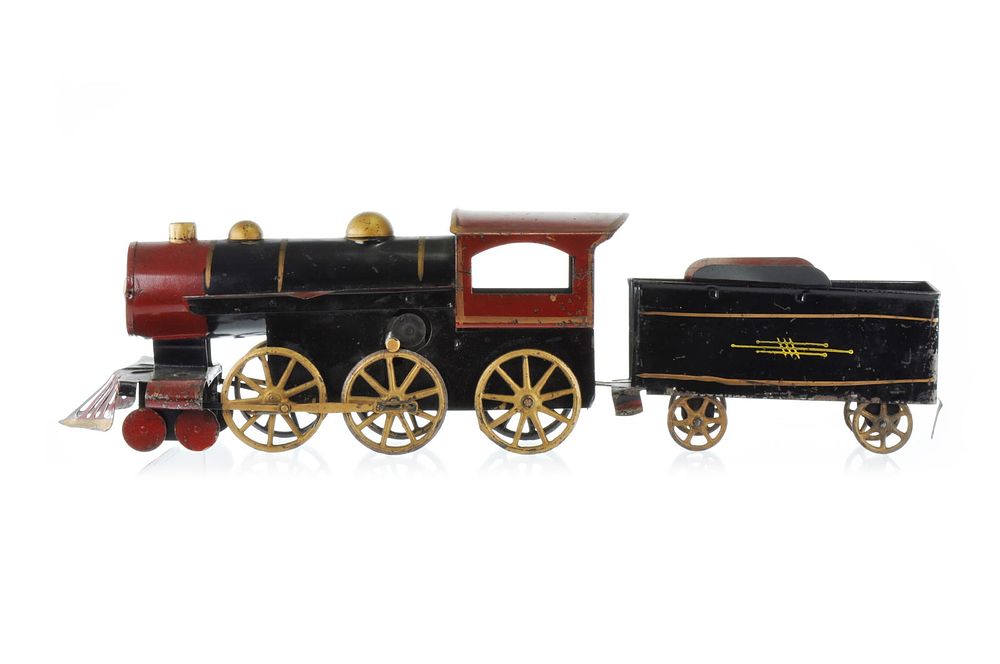 Lot 296: Deluxe Dayton 4-4-2 Train with D.P. Clark Features