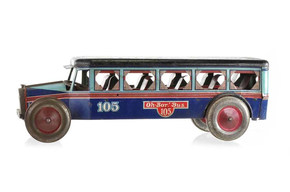 Lot 297: Oh-Boy! Bus 105 Large Steel Bus