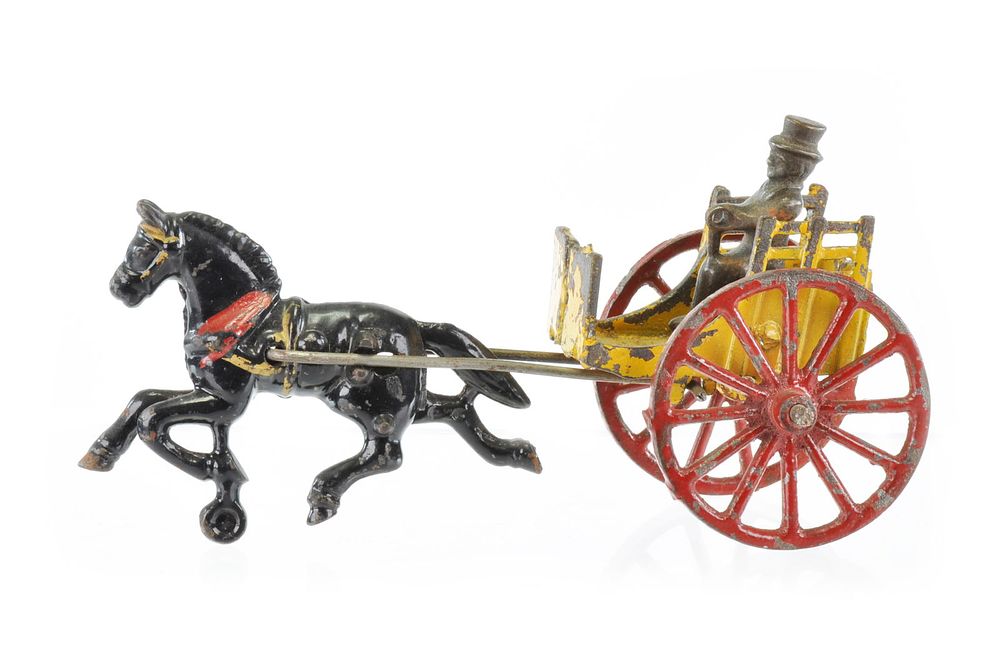 Lot 357: Kenton Road Cart No. 20 with Top Hat Iron Driver