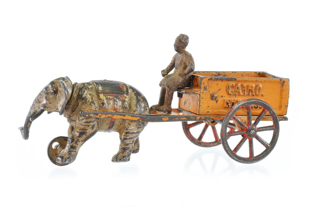 Lot 373: Kenton Toys Cairo Express Cast Iron
