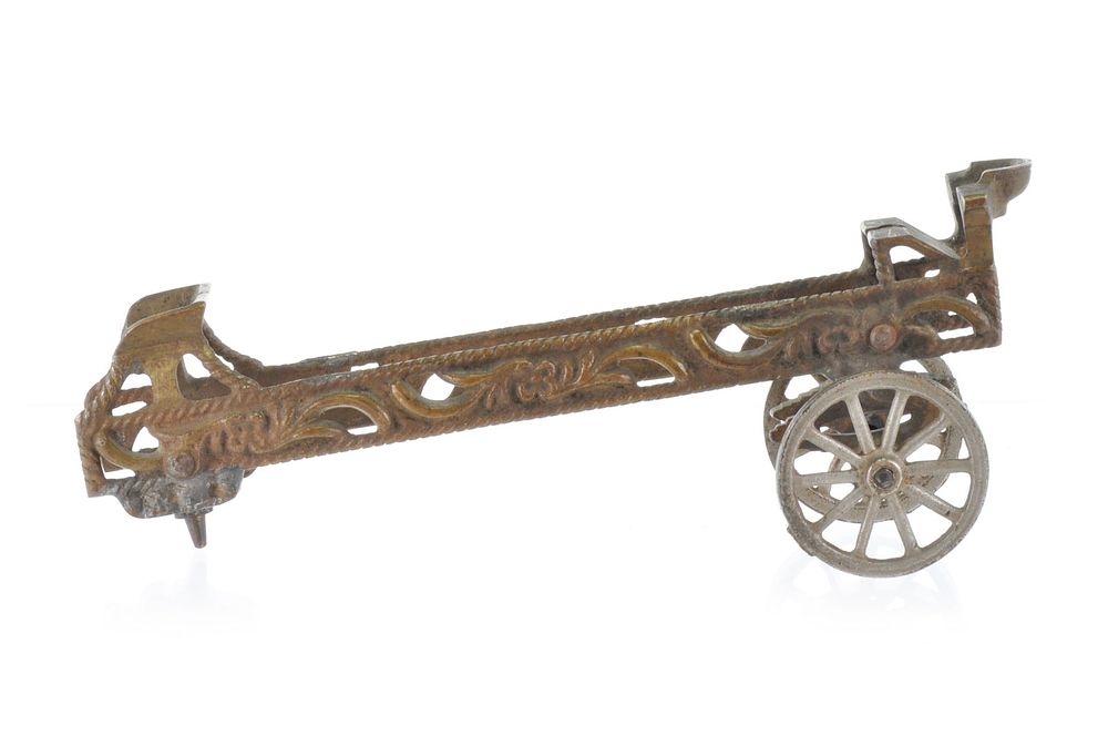 Lot 400: Early Ives Fire Ladder Truck Brass Pattern