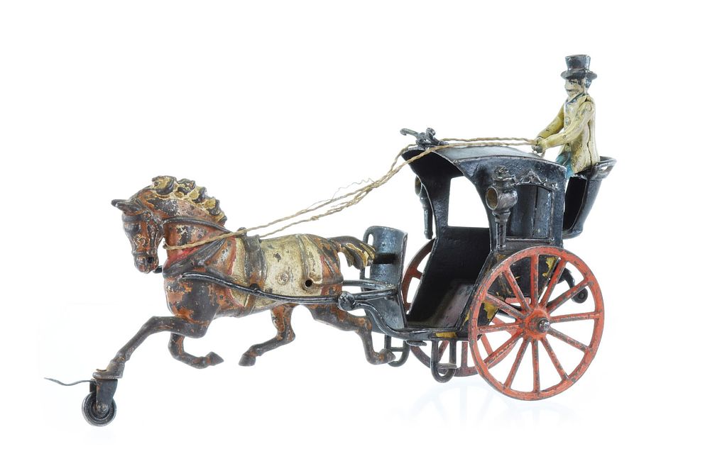 Lot 403: Pratt and Letchworth Hansom Cab in Iron