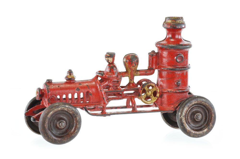 Lot 404: Hubley Transitional Fire Engine with Driver